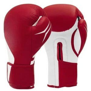 Animo Sports Velocity-Series Boxing Gloves – Red/White