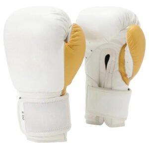 Animo Sports Elite Series Training Gloves – Ivory & Gold