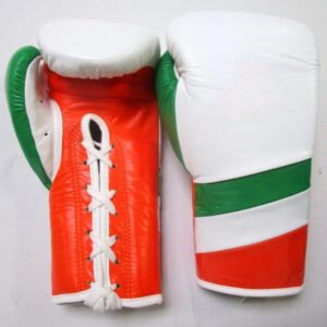 Animo Sports Pro-Lace Competition Gloves – Tricolore Edition