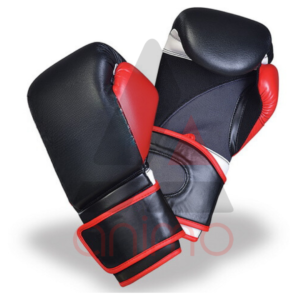 Animo Sports Pro-Series Stealth – Onyx Black & Crimson Red