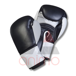 Animo Sports Heritage Series Contrast Sparring Gloves - Black & White