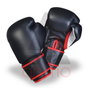 Animo Sports Heritage Series Contrast Sparring Gloves - Black & Red