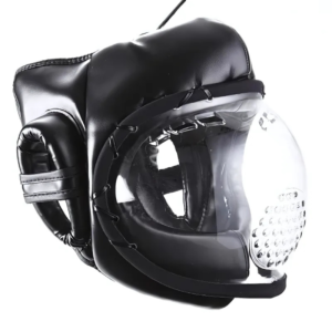 Animo Guardian Full-Face Headgear – Stealth Black
