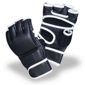 MMA Grappling Gloves (Black & White)