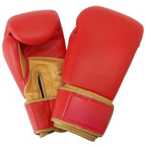 Animo Regal Pro Gloves – Crimson & Gold